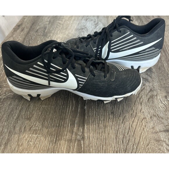 Nike Women's Softball Cleats Size 7 Hyperdiamond 4 Keystone Black CZ5918-010 - Picture 3 of 8